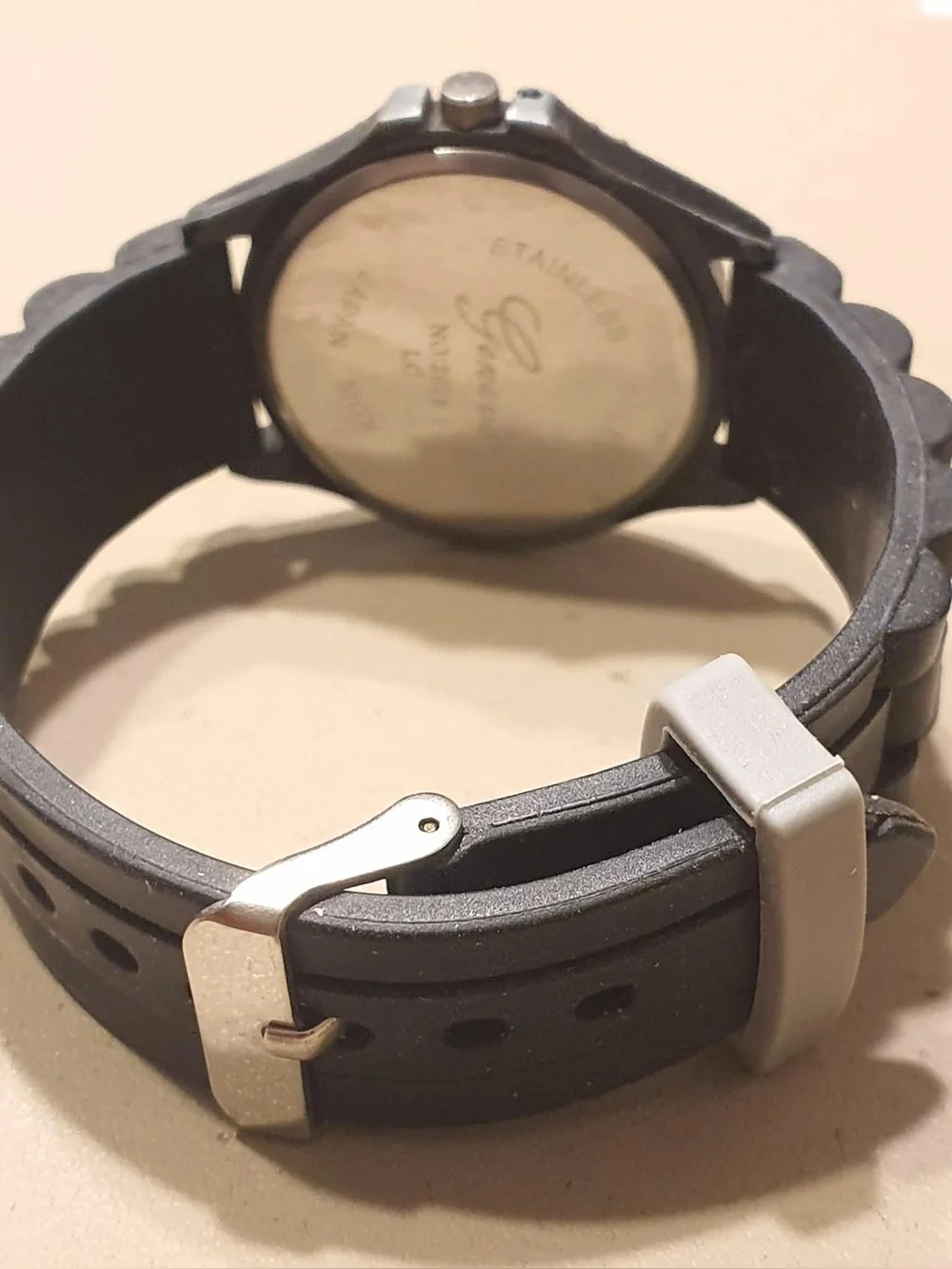 🦋10/$20🦋 Geneva Silver/Black Rhinestone Silicone Elephant Print Women's Watch